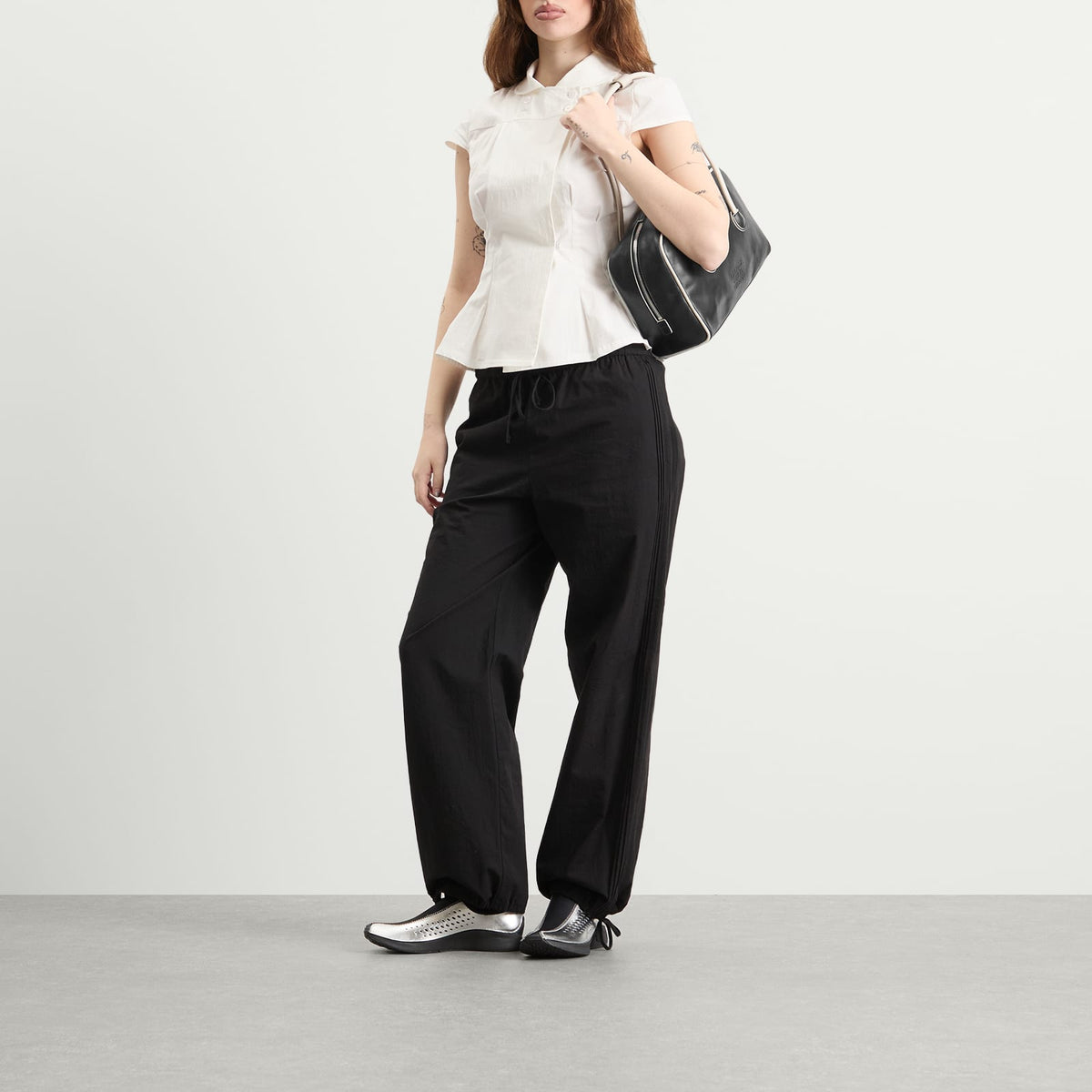 MARGESHERWOOD Soft Piping Boston Bag