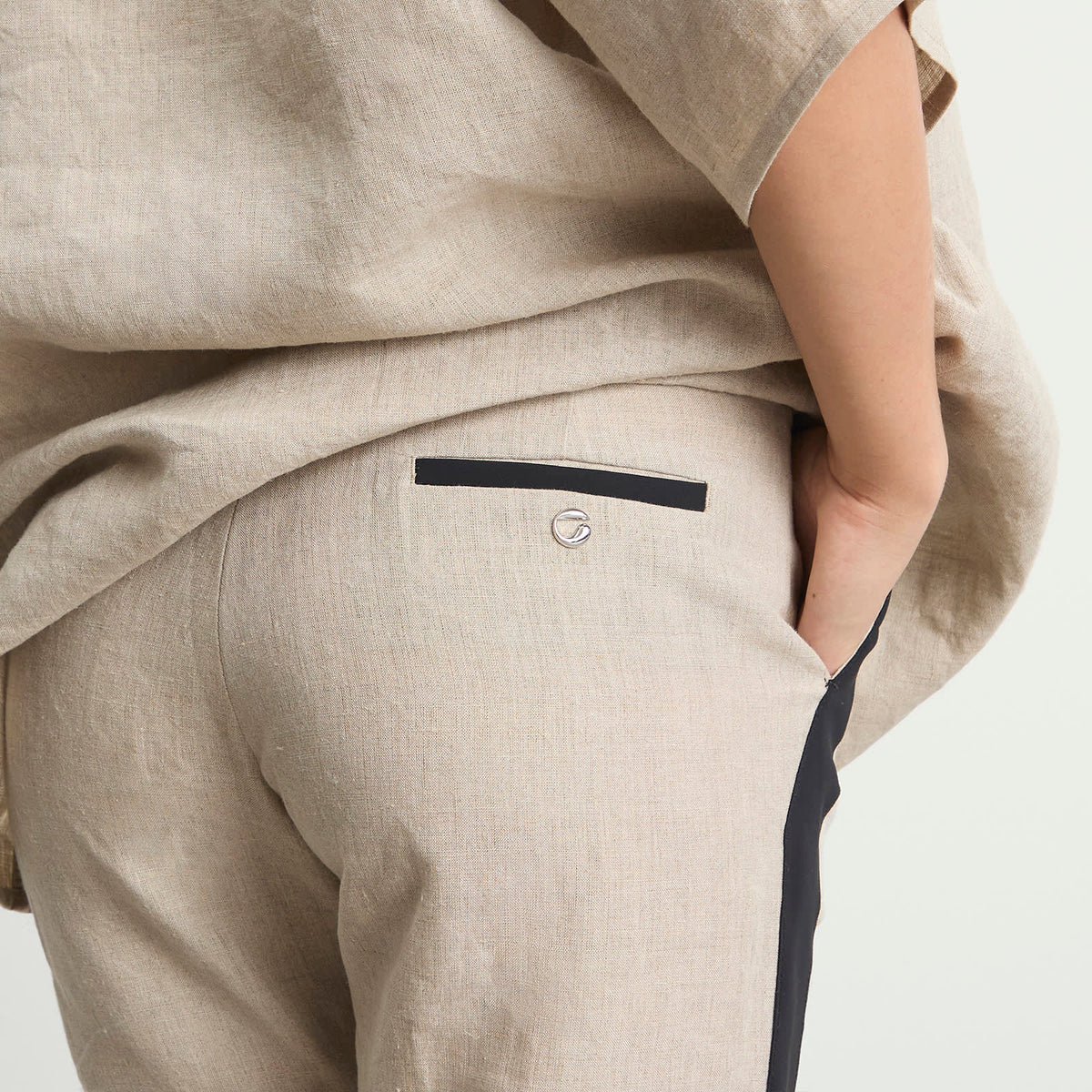 Coperni Taped Tailored Pants