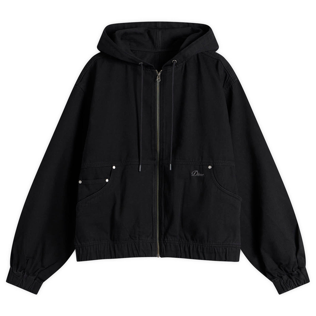 Dime Hooded Denim Jacket