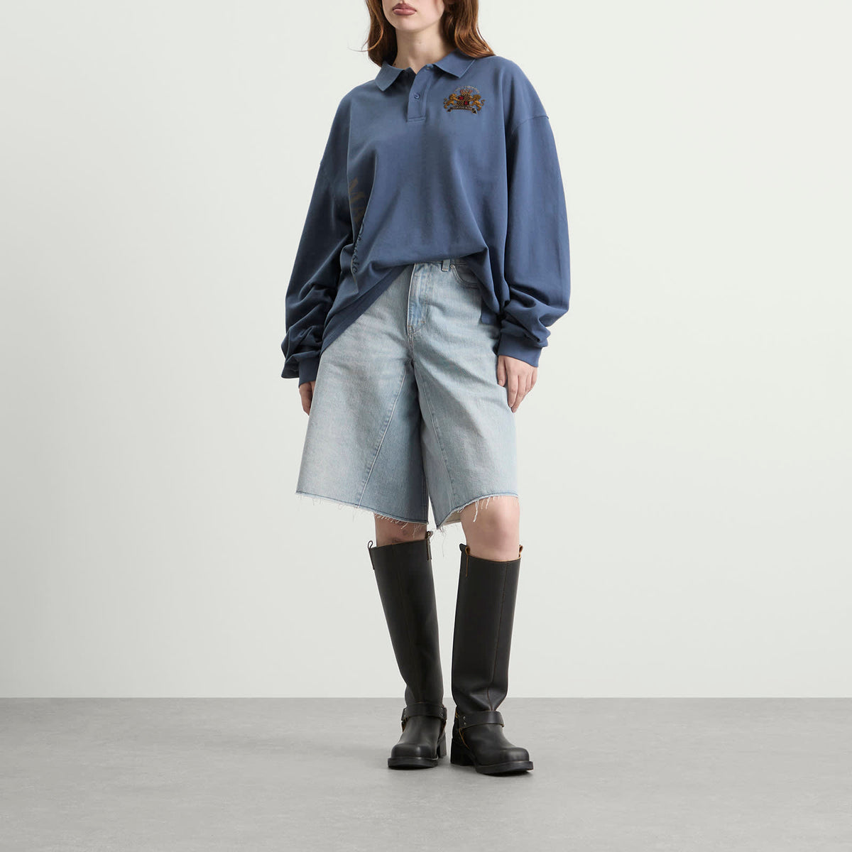 Martine Rose Long Sleeve Polo