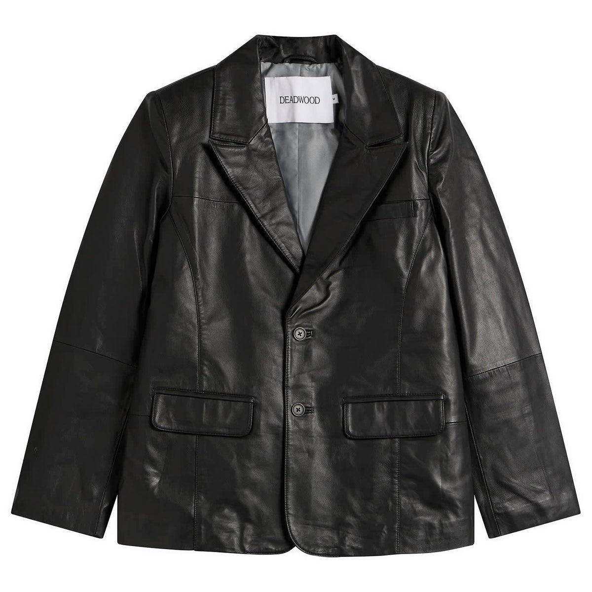 Deadwood Stanley Leather Blazer