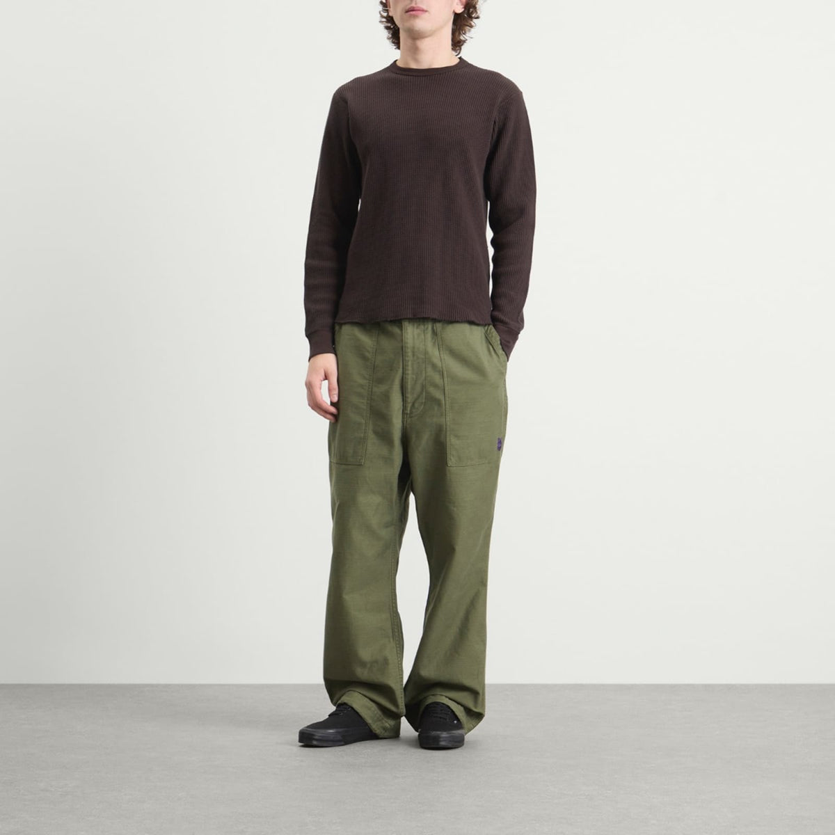 Needles Reversed Sateen String Fatigue Trousers
