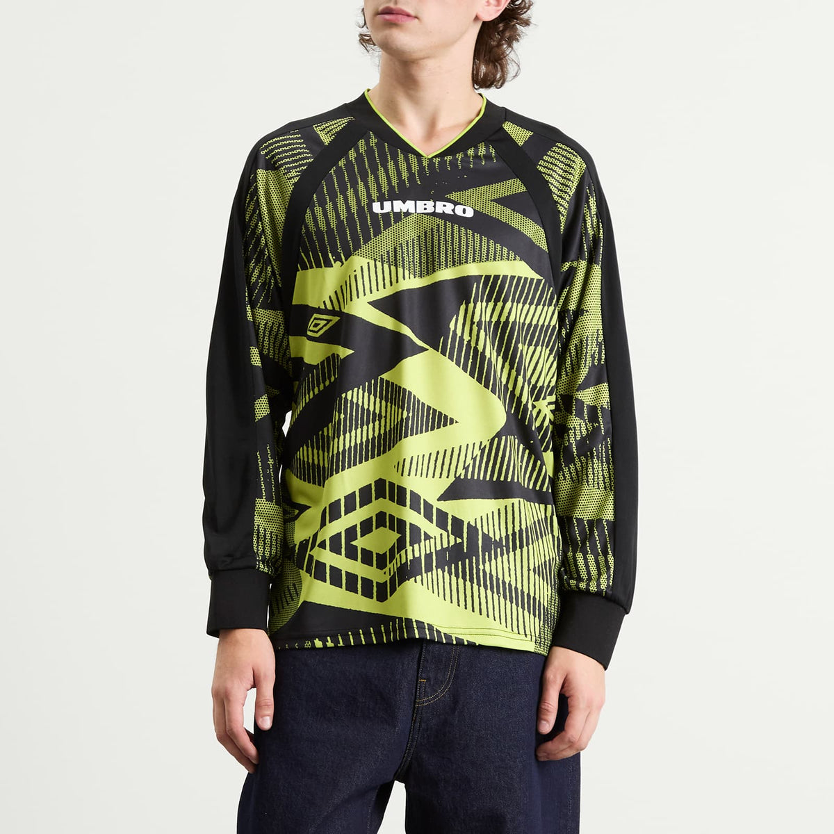 Umbro Printed Long Sleeve Jersey