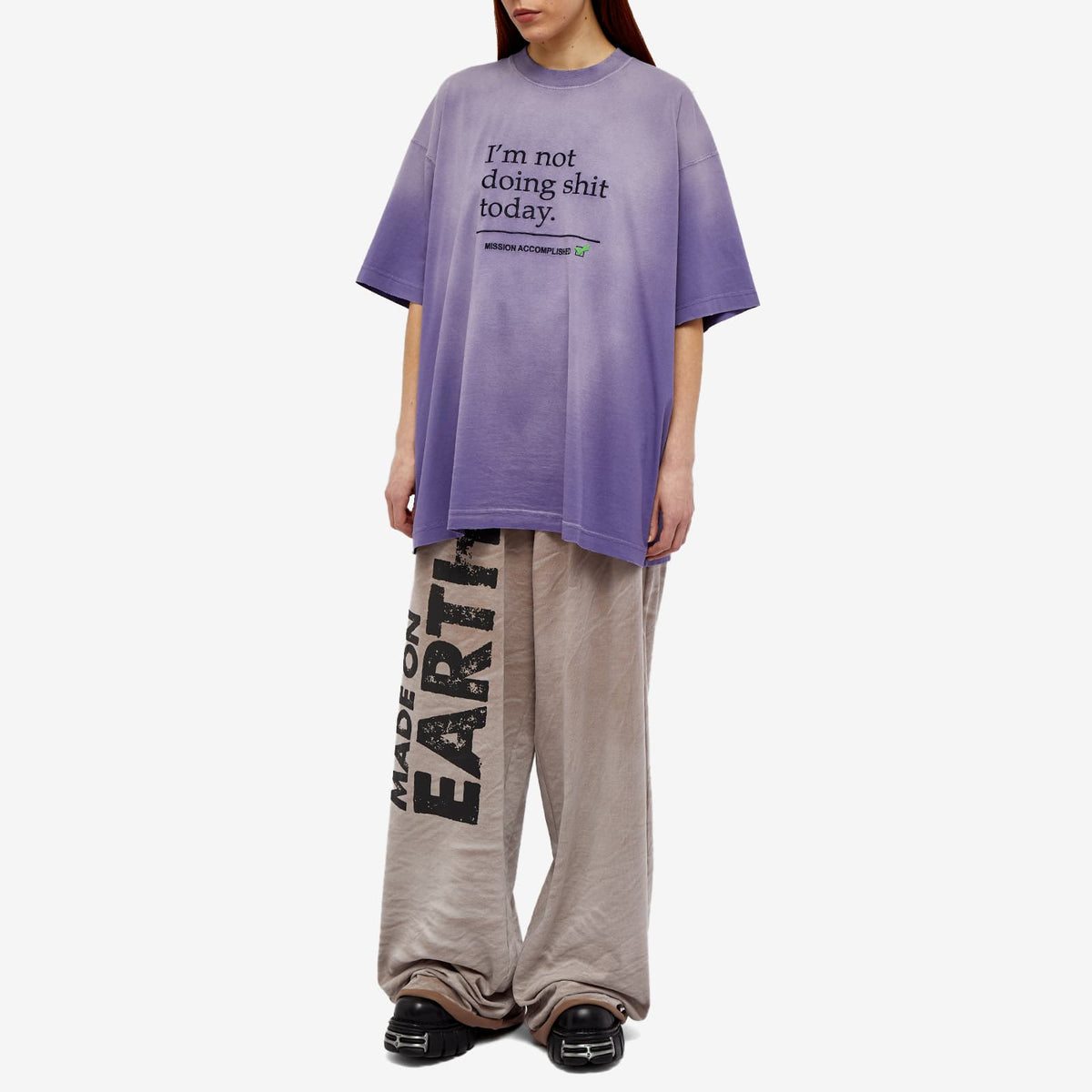 VETEMENTS Not Doing Shit Today T-Shirt