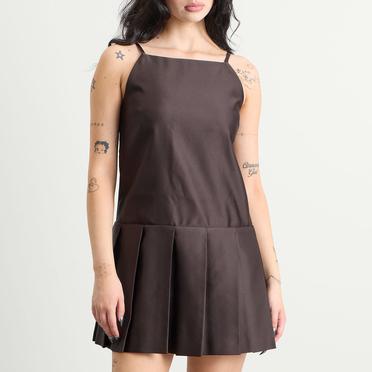 Acne Studios Dary Technical Duchesse Dress