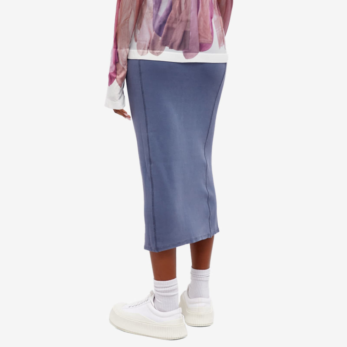 Acne Studios Etty Rib Midi Skirt