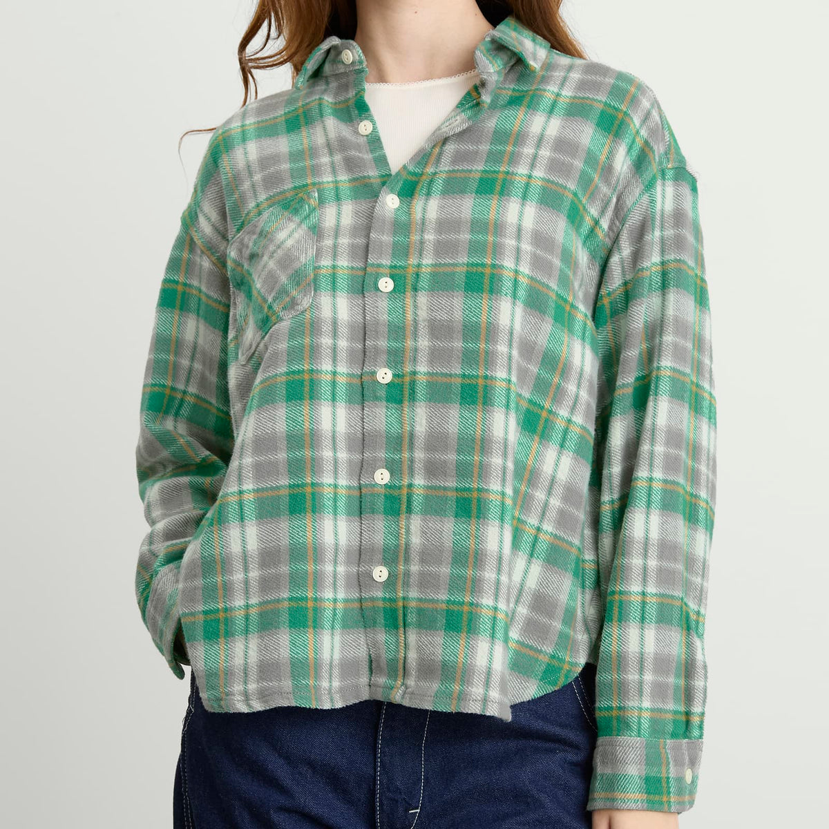 Beams Boy Boy Workcheck Shirt
