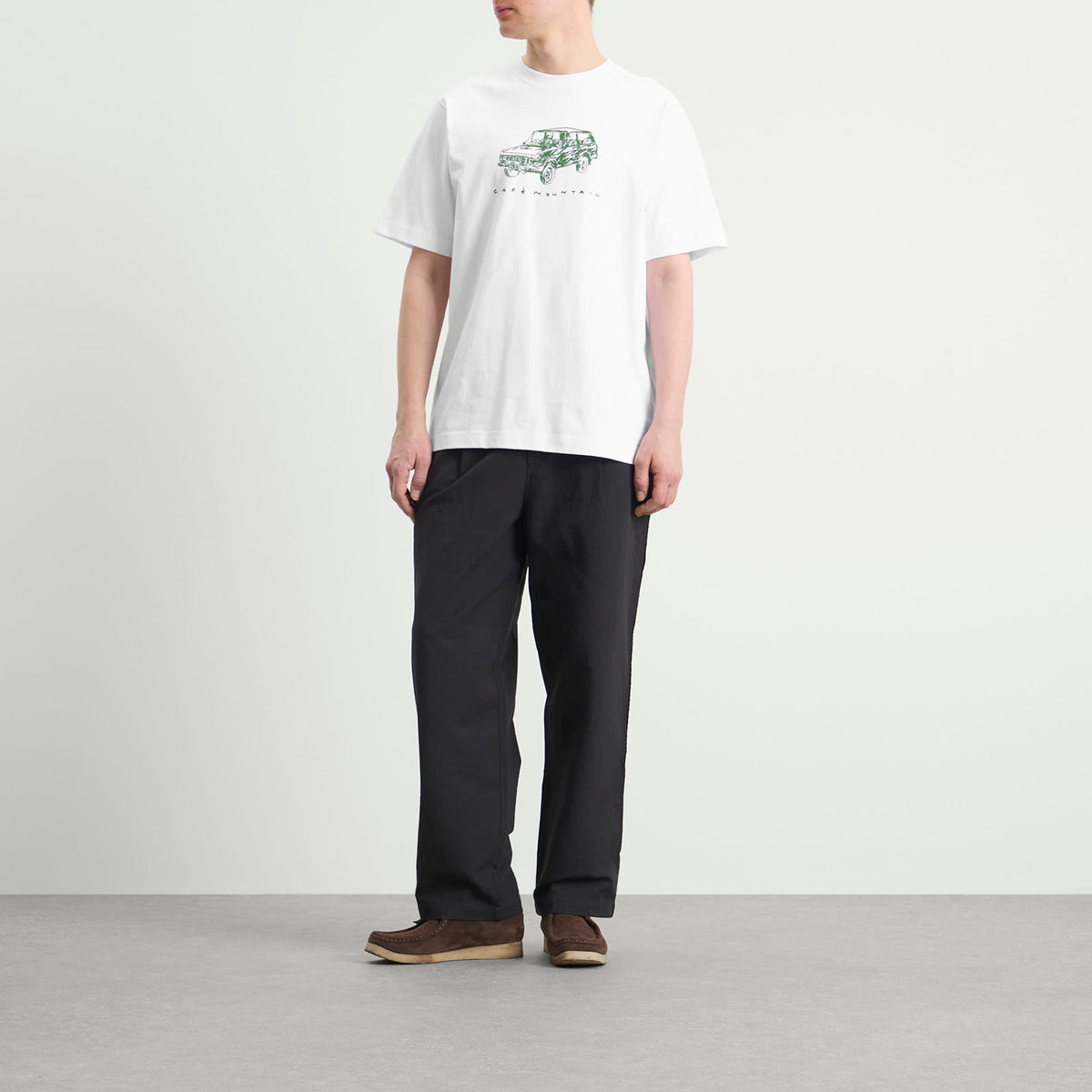 Café Mountain Scrrible Rangey T-Shirt