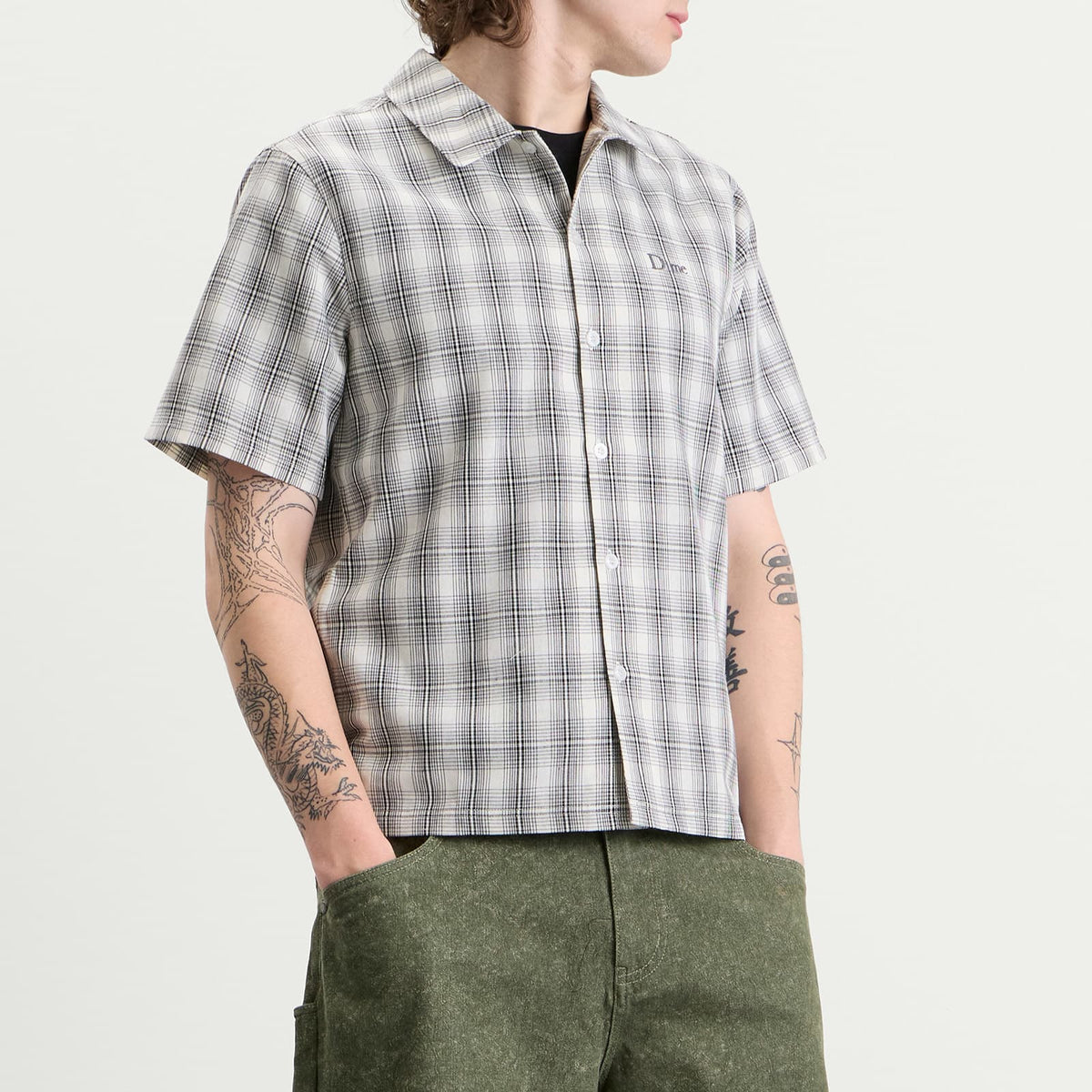 Dime Plaid Short Sleeve Shirt
