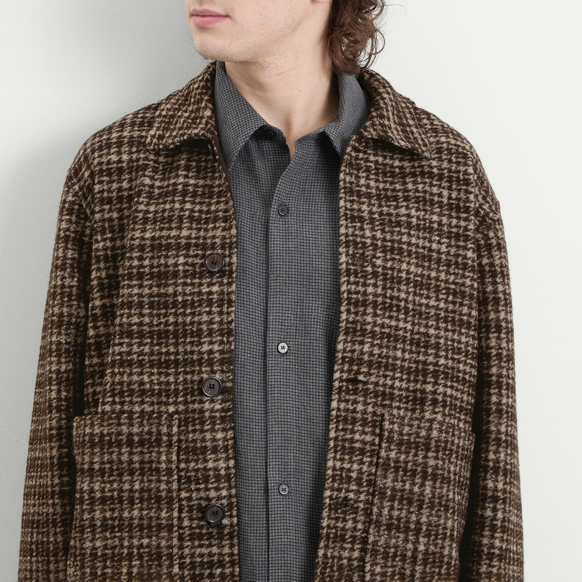Universal Works Jacquard Knit Rams Jacket