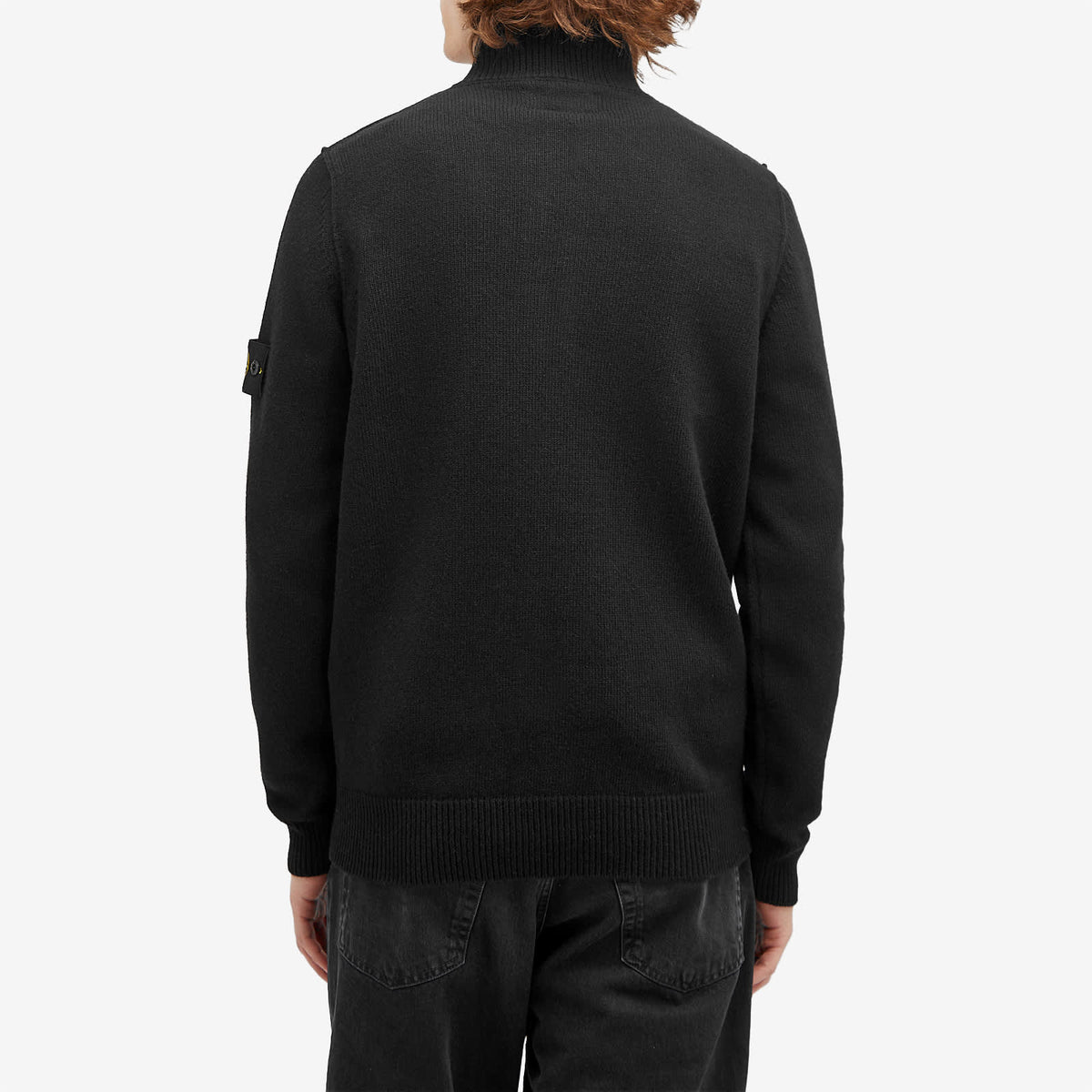 Stone Island Lambswool Quarter Button Knit