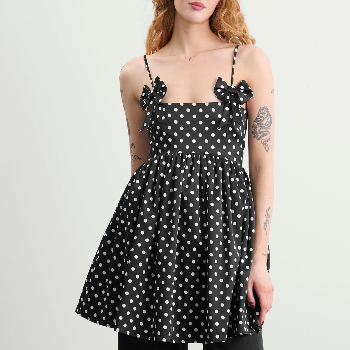 GANNI Mini Strap Dress