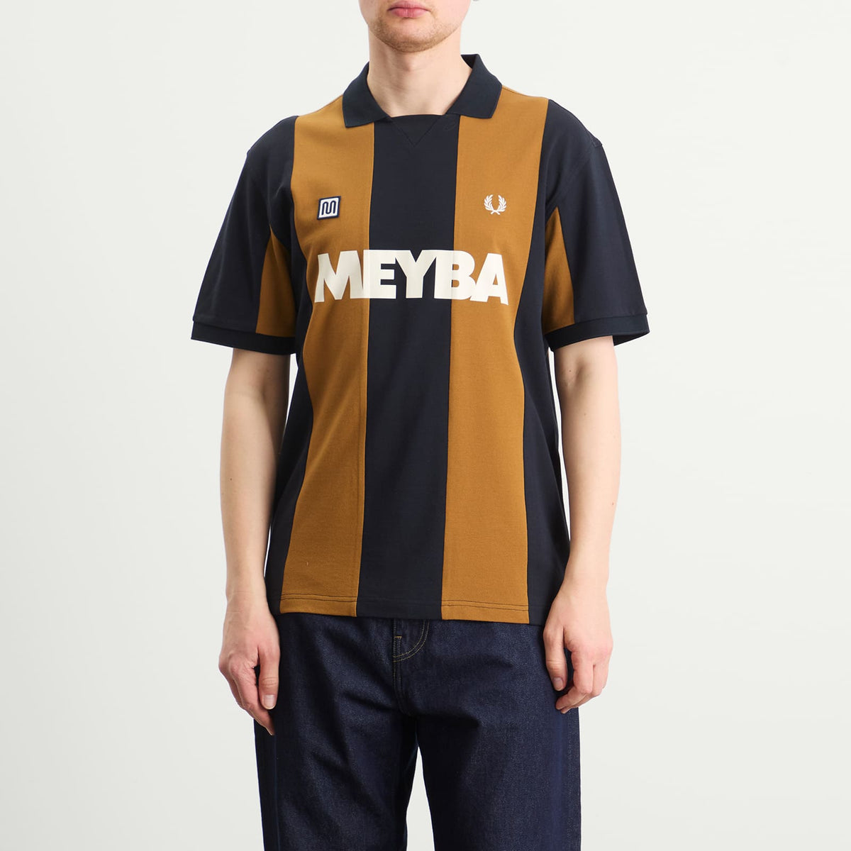 Fred Perry Meyba Cut And Sew Polo Shirt