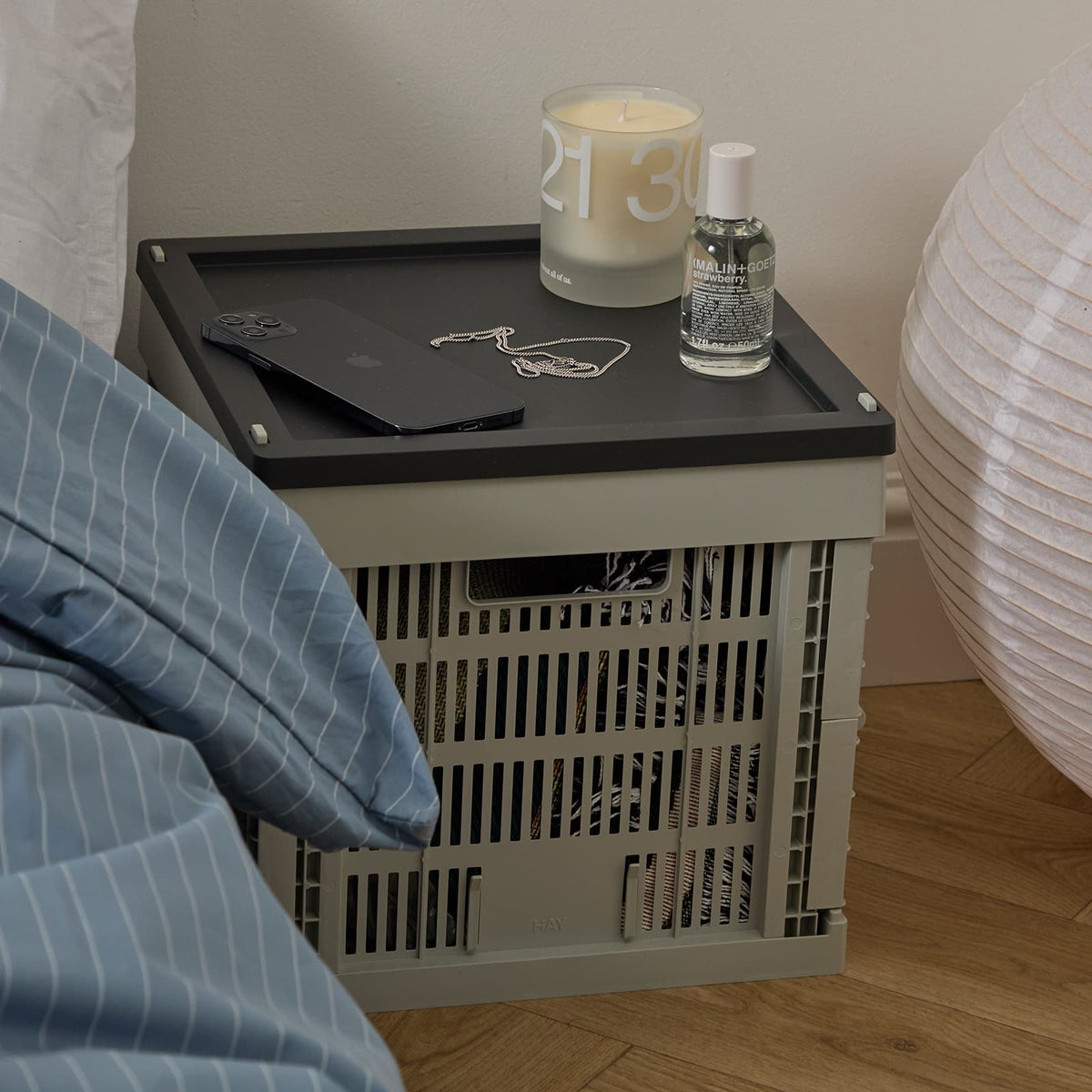 HAY Cube Recycled Colour Crate