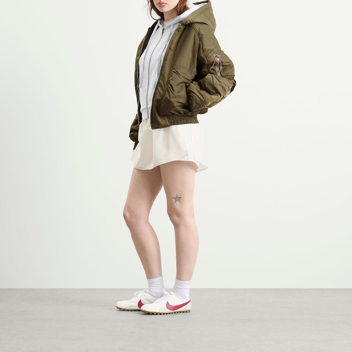 Peachy Den The Penny Flight Jacket