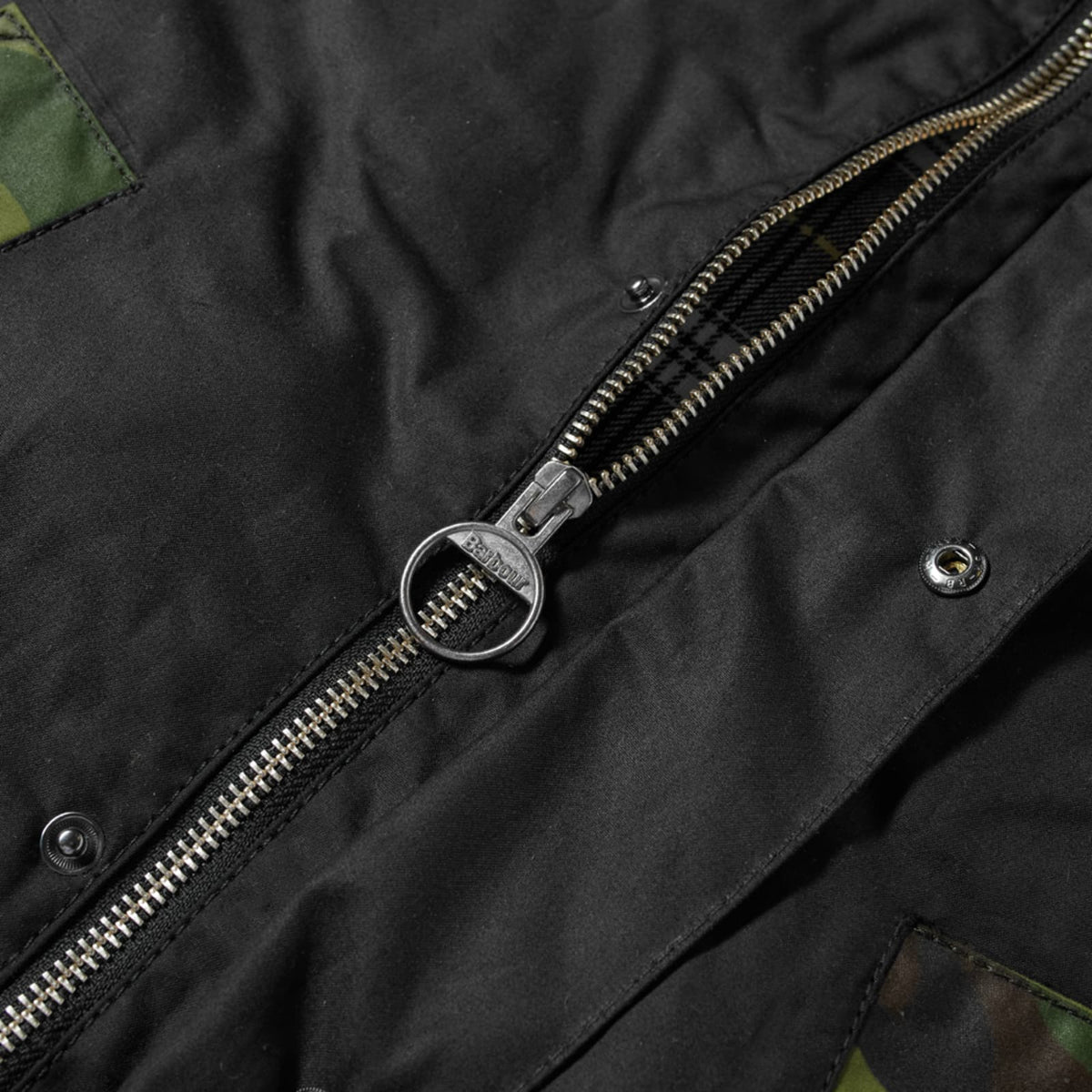 Barbour x A Bathing Ape Camo Bedale Wax Jacket