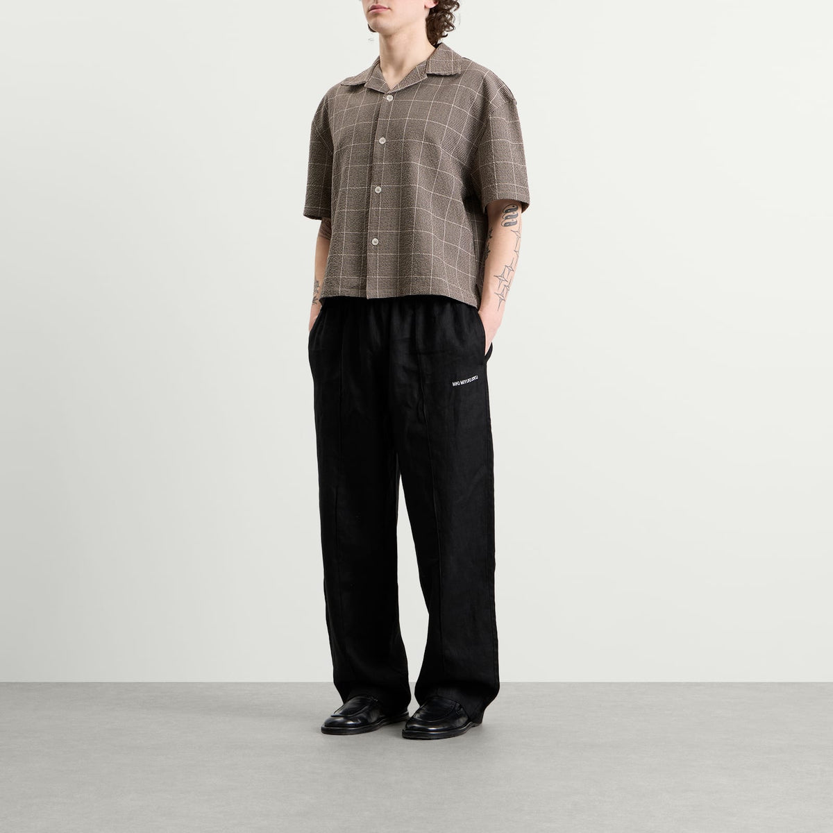 MKI Seersucker Check Vacation Shirt