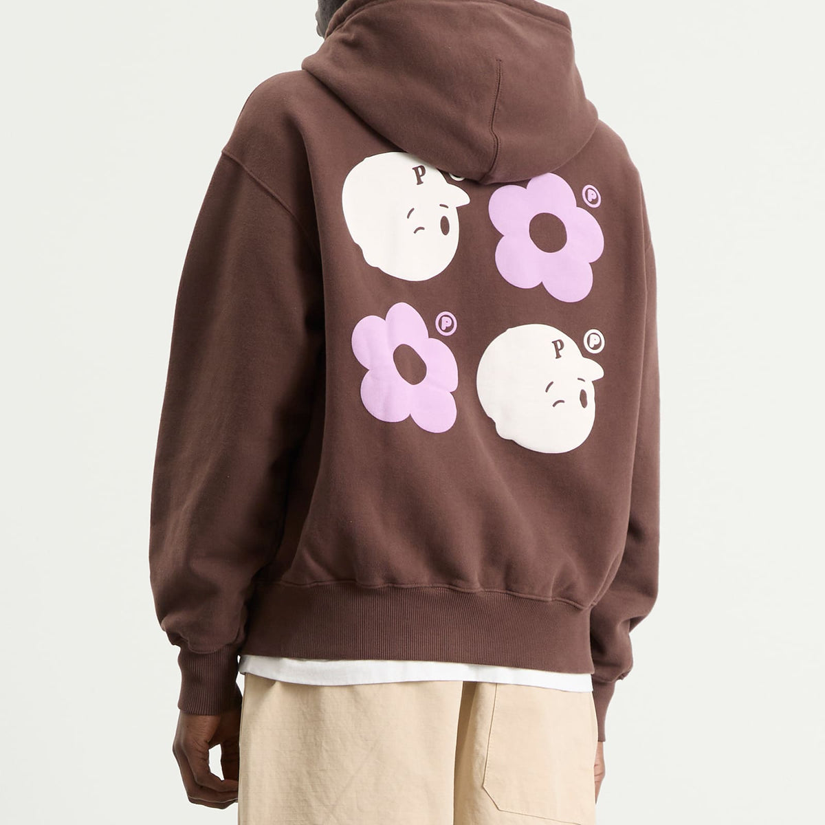 Pawa Speed Sports Multi Monogram Zip Hoodie