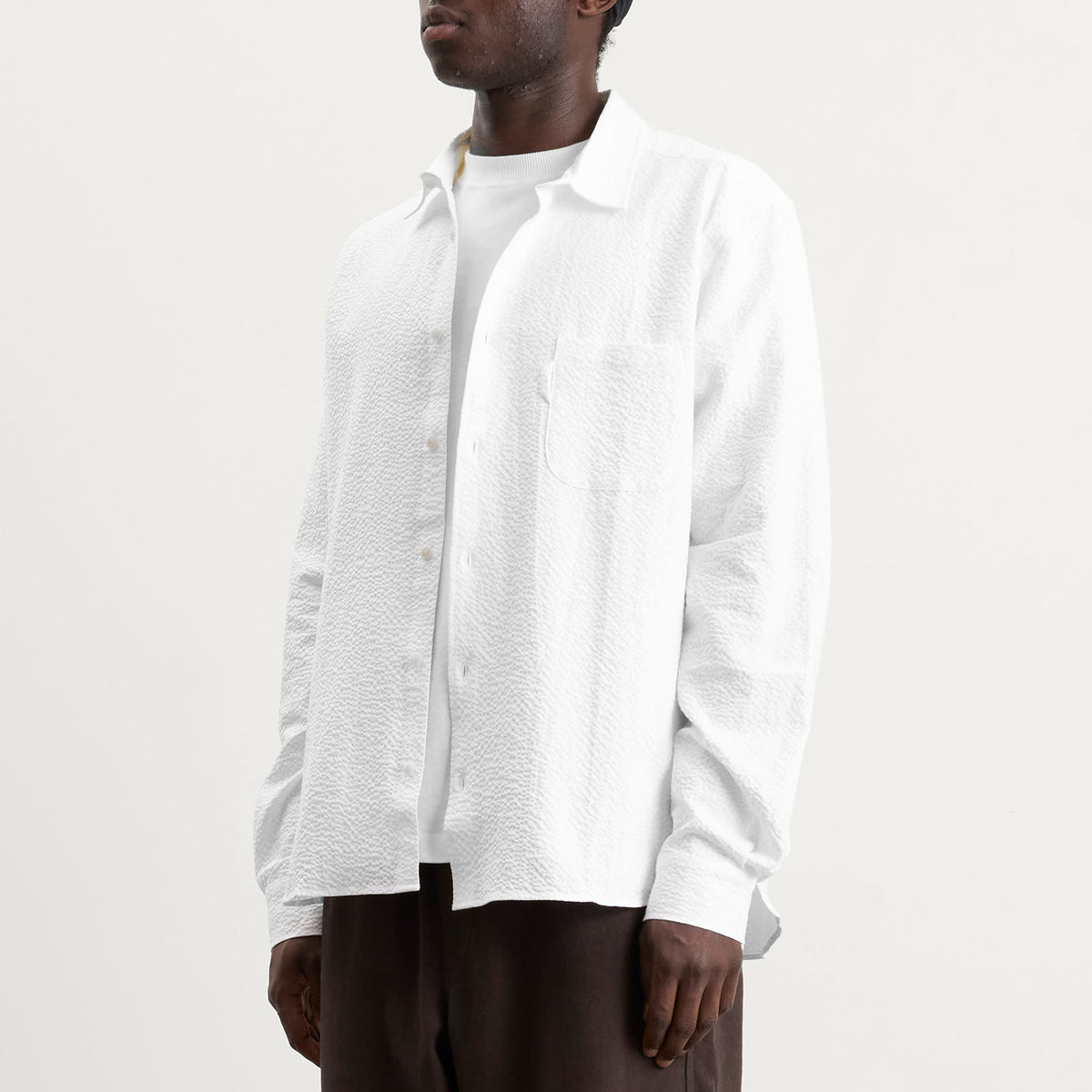 YMC Curtis Seersucker Shirt