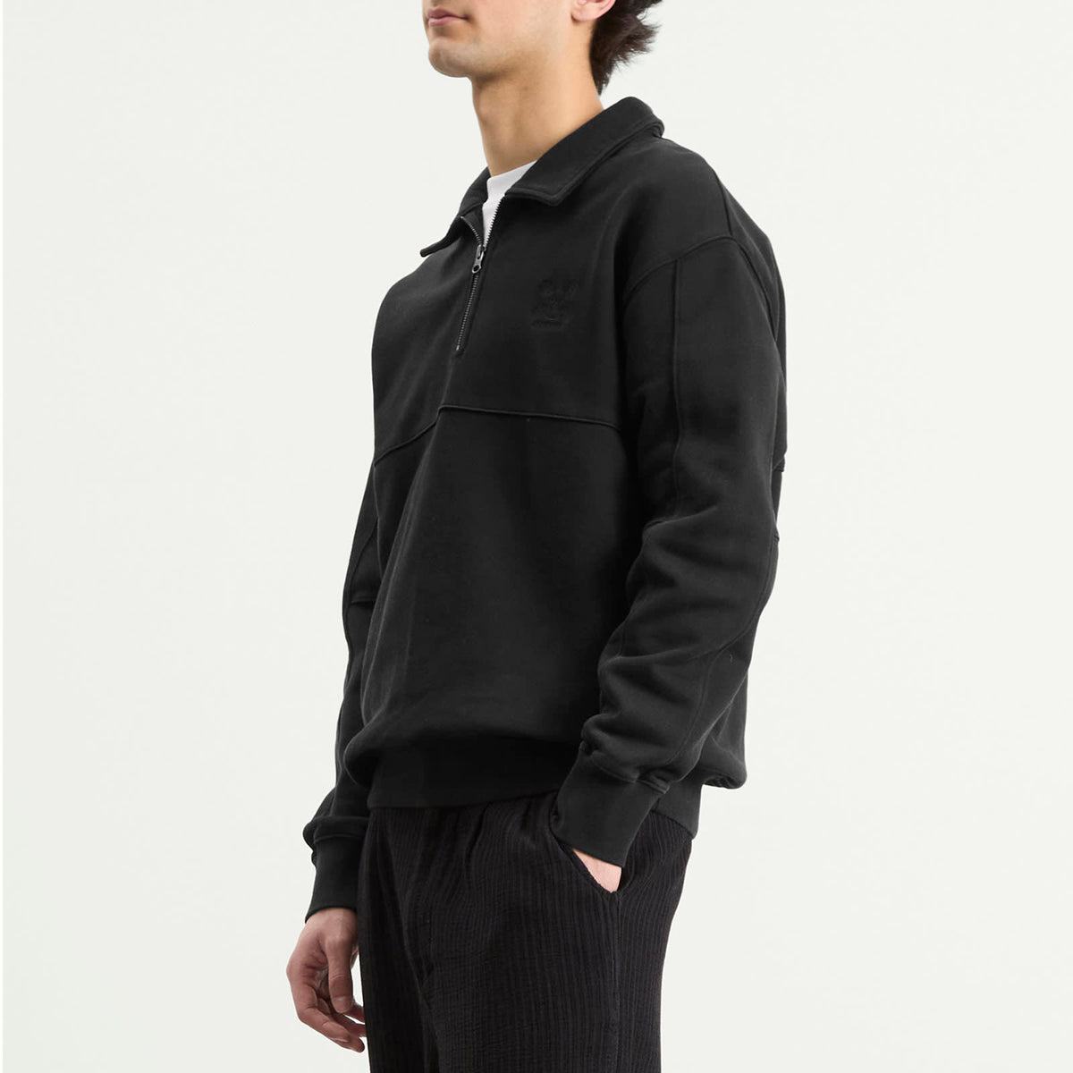 Heresy Green Man Quarter Zip Sweatshirt