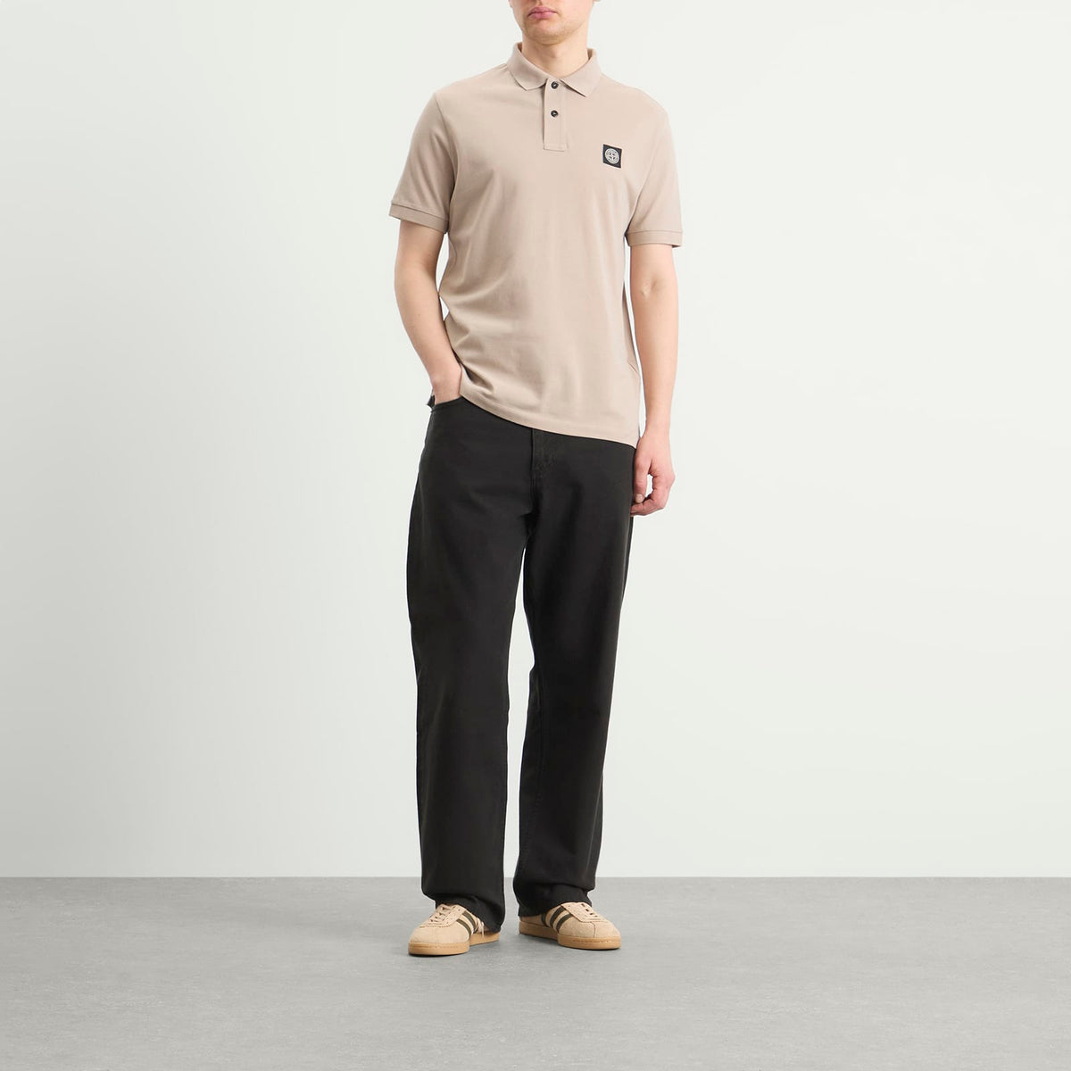 Stone Island Patch Logo Polo