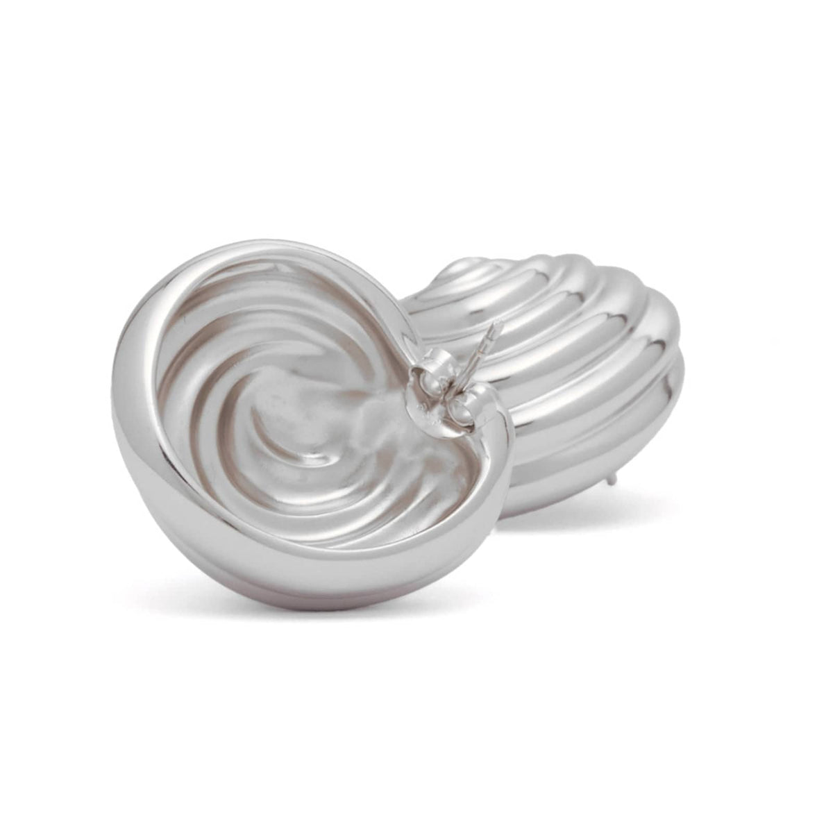 Missoma Shell Dome Oversized Stud Earrings
