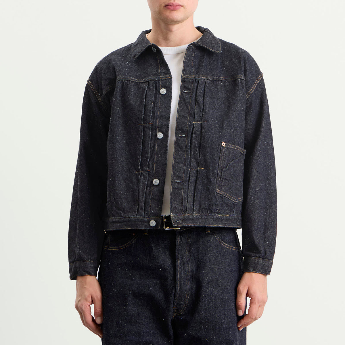 Kaptain Sunshine Denim Tracker Jacket