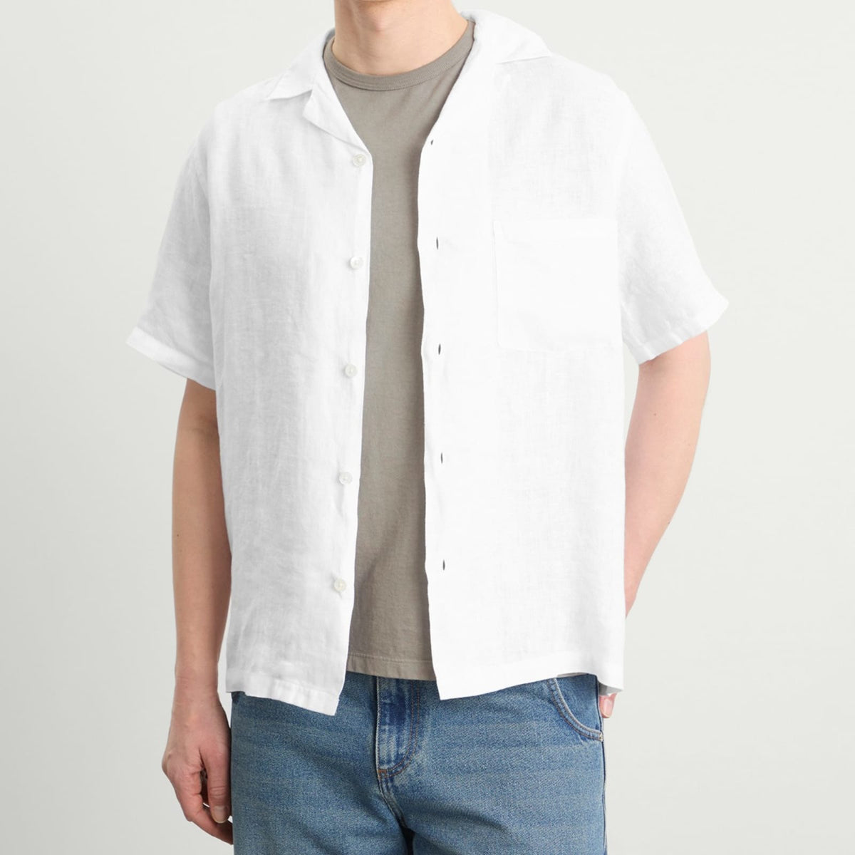 Portuguese Flannel Linen Camp Vacation Shirt