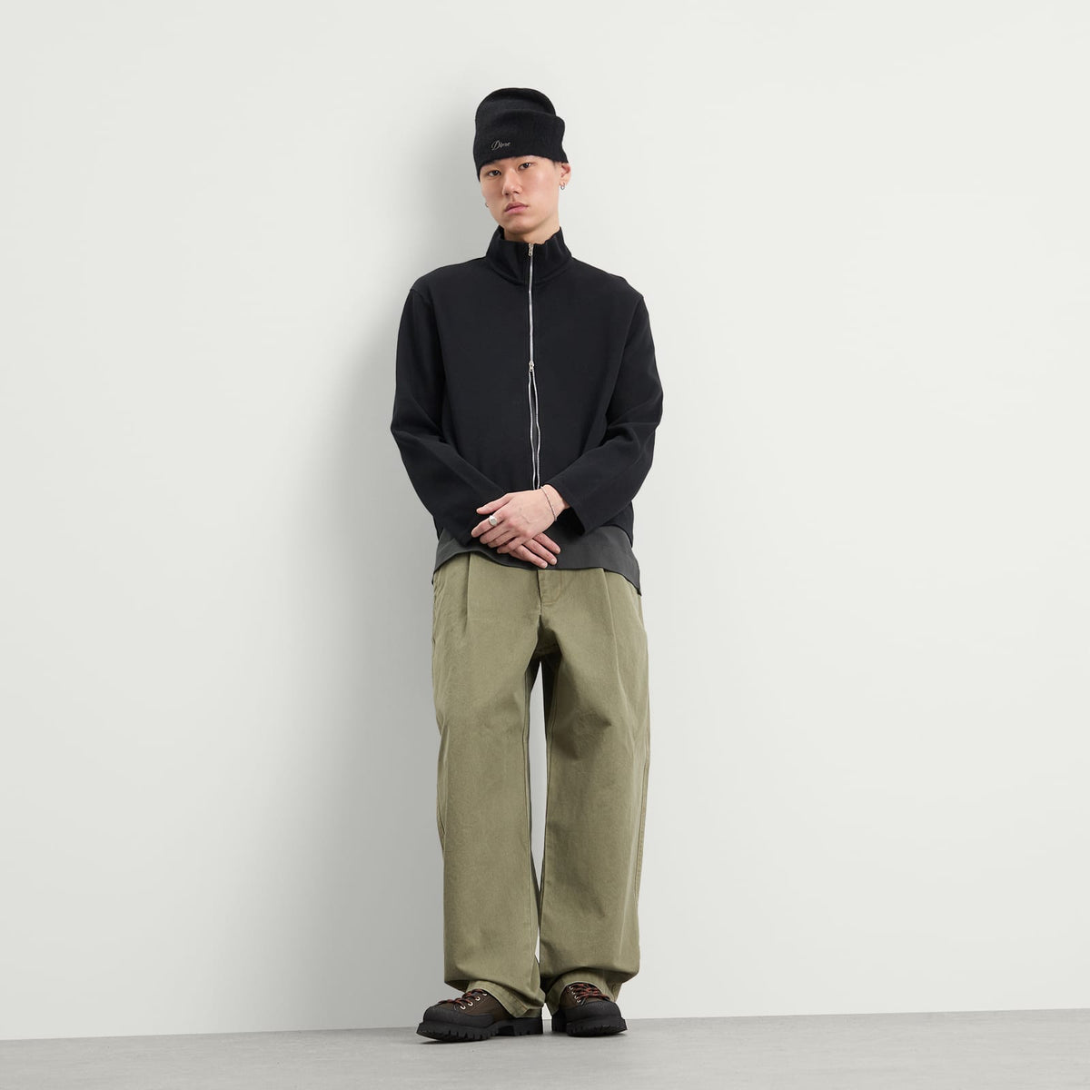 Bound Heavy Canvas Workwear Trousers