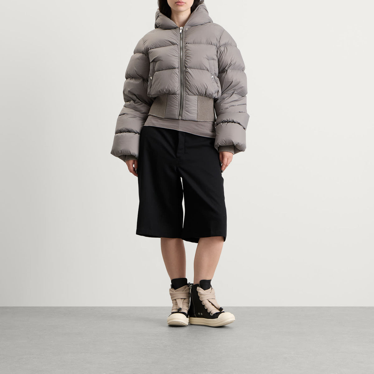 Rick Owens Cinched Padded Jacket