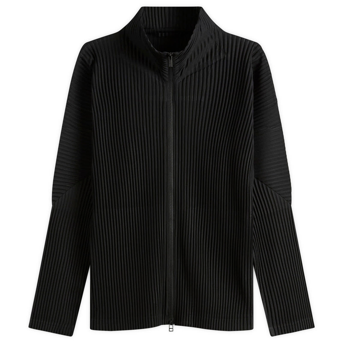 Homme Plissé Issey Miyake Pleat Zip Up Cardigan