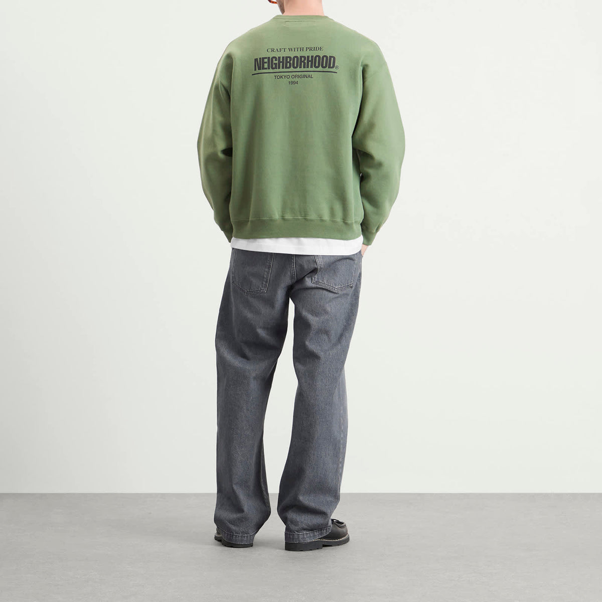 Neighborhood Plain Logo Sweatshirt