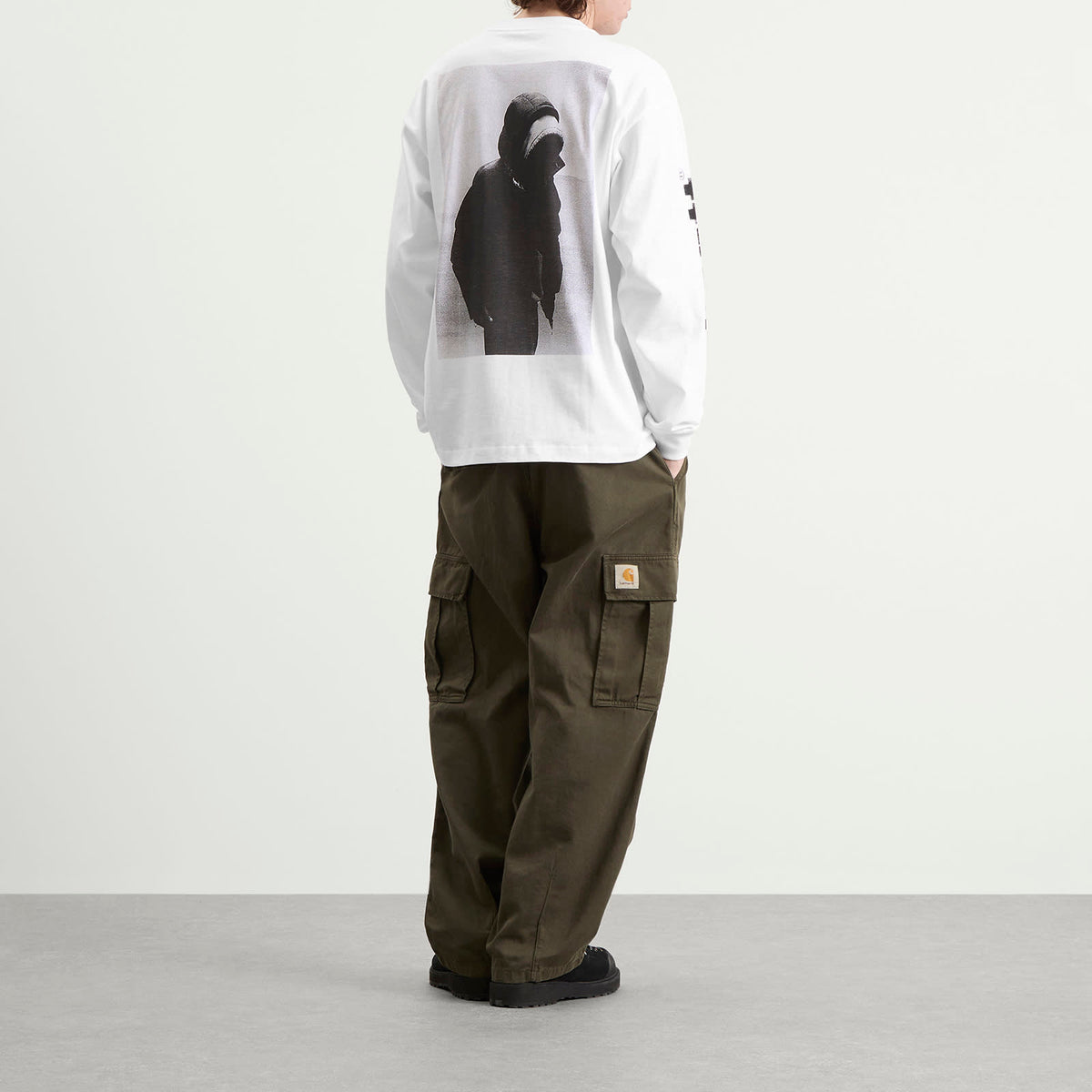 Carhartt WIP Long Sleeve Archive Script T-Shirt