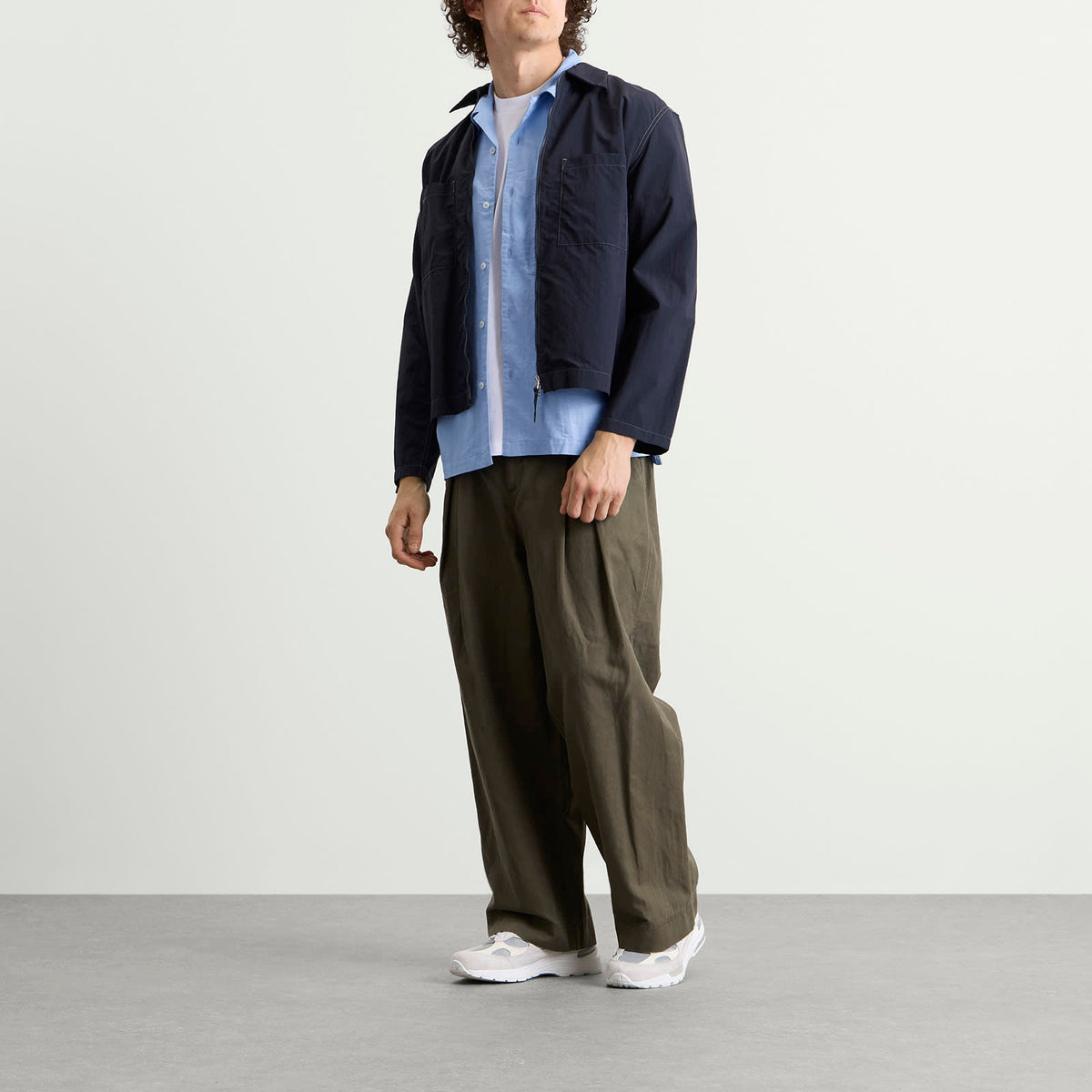 Universal Works Linen Cotton Camp Shirt