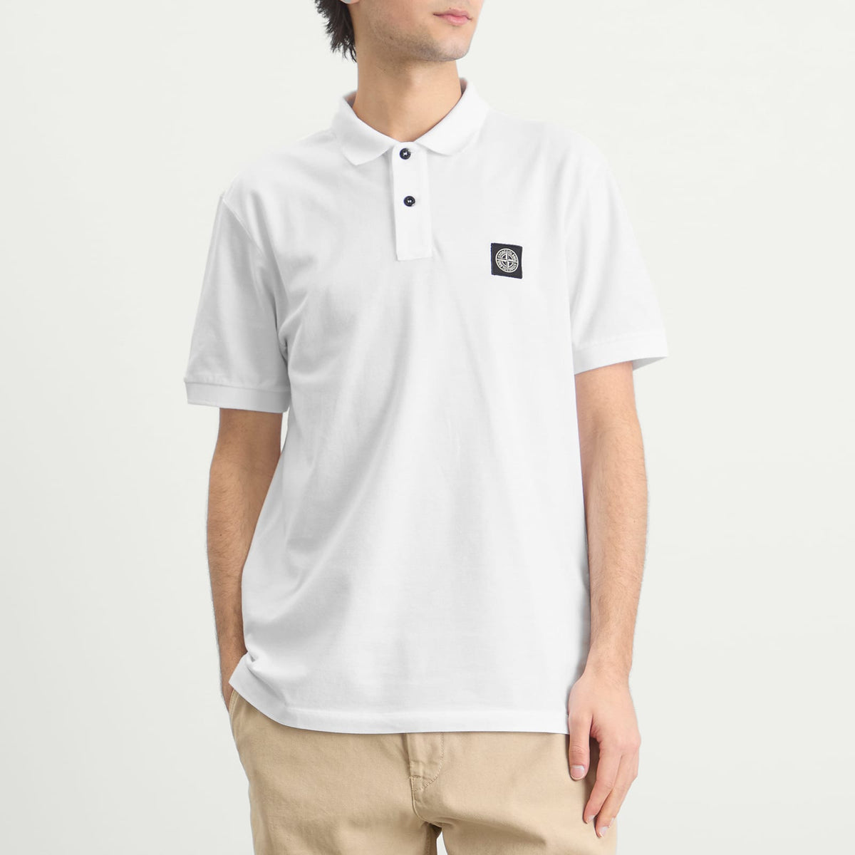 Stone Island Patch Logo Polo