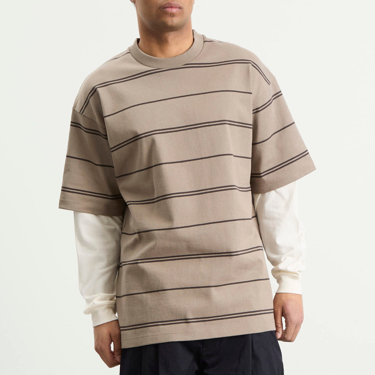 Comme des Garçons Homme Horiztonal Stripe Long Sleeve Top