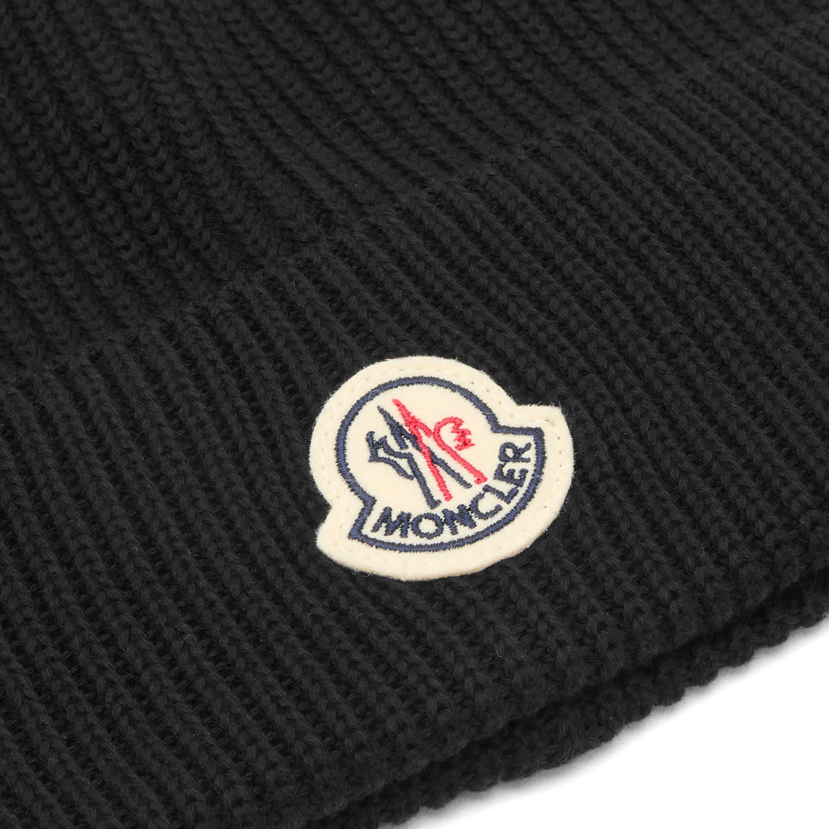 Moncler Cotton Logo Beanie