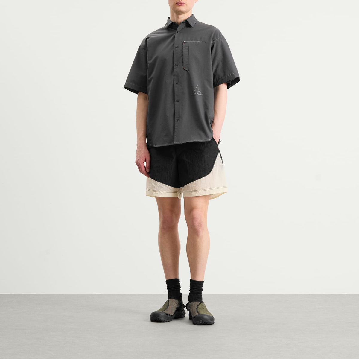and wander x ROA Ripstop Wind Shorts