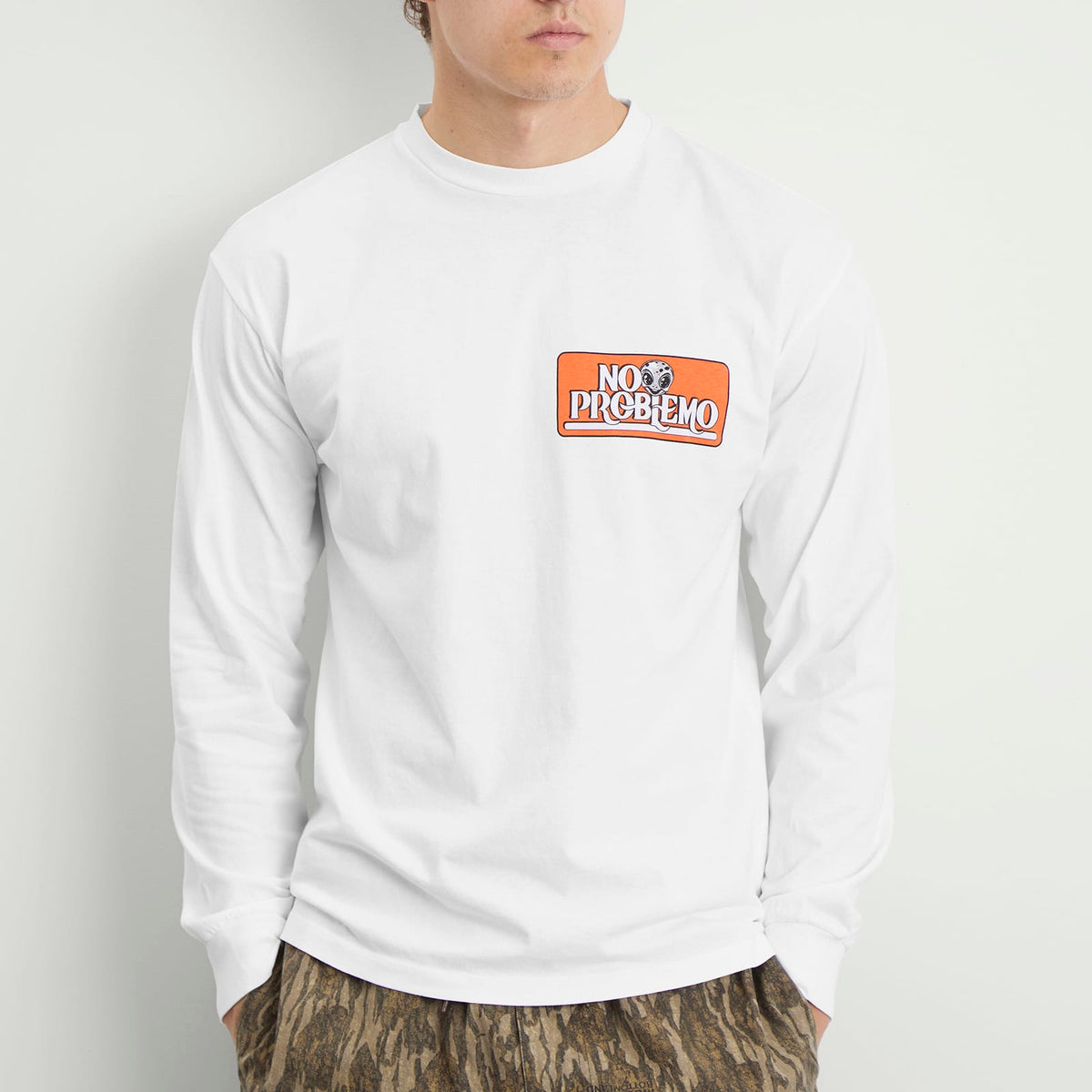 No Problemo Stickers Long Sleeve T-Shirt