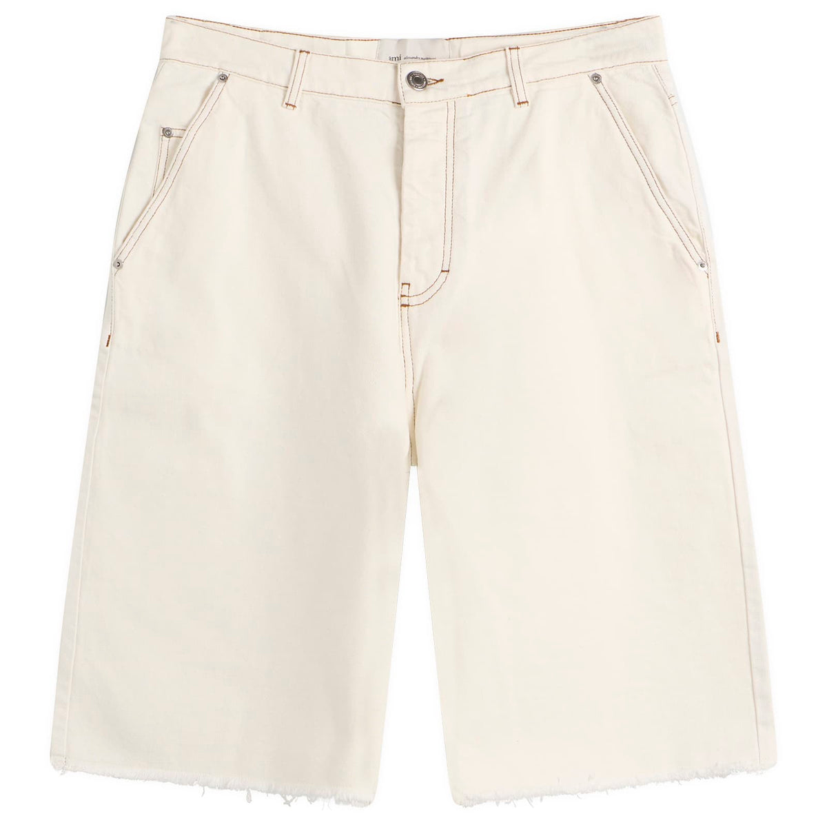 AMI Paris Light Denim Short