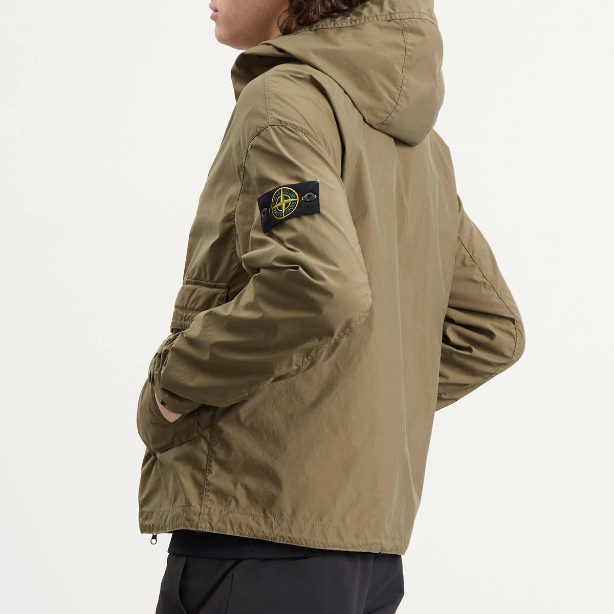 Stone Island Light Compact Touch Poly-TC Hooded Jacket