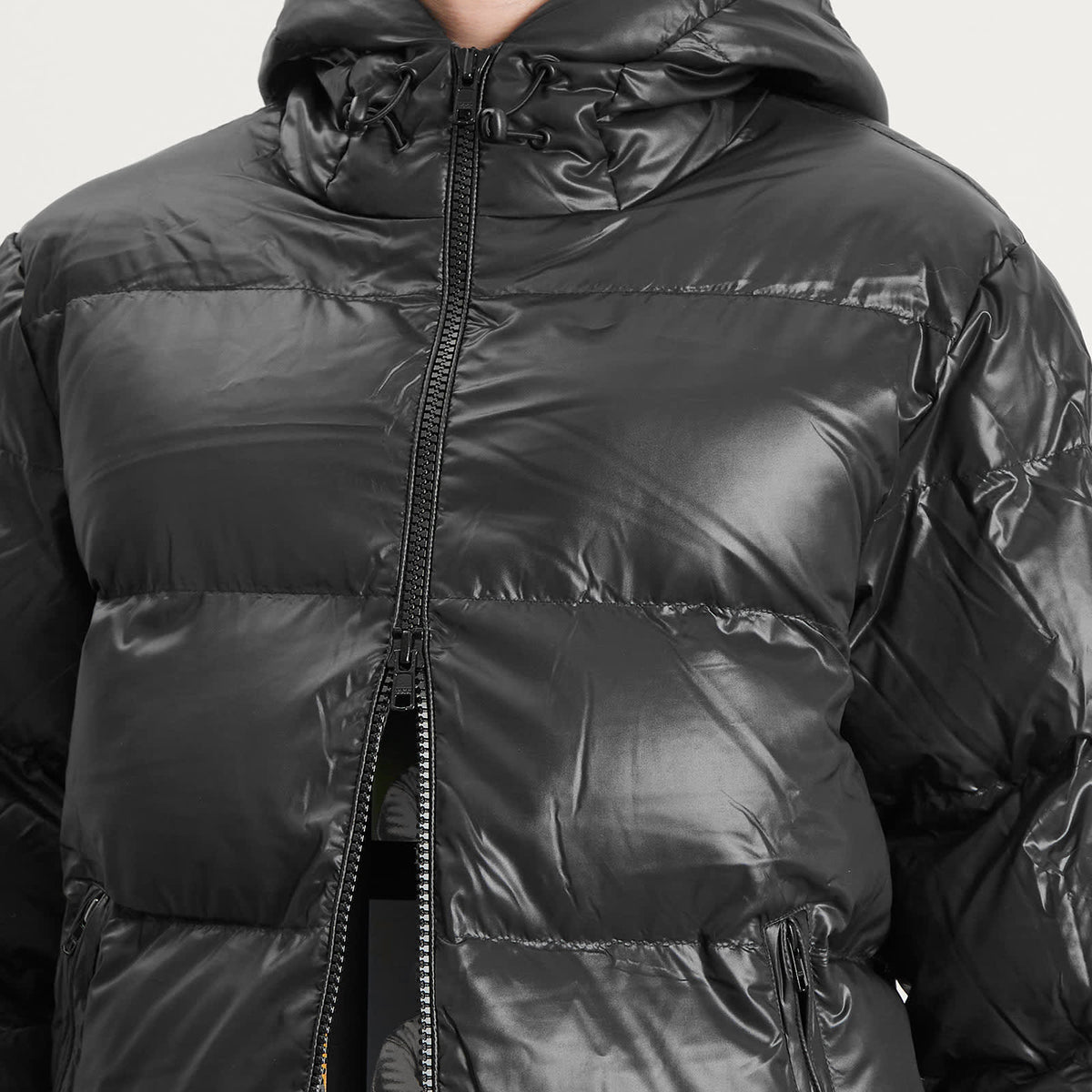 Patta Quilted Script Logo Puffer Jacket