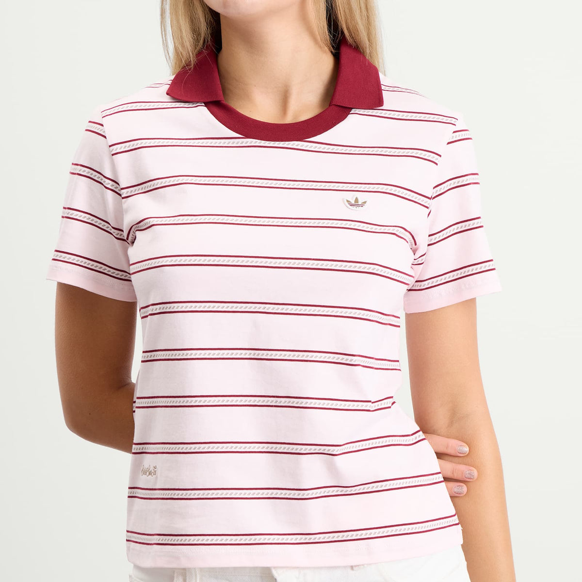 adidas Stripe Polo