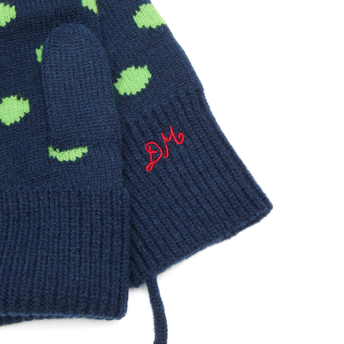 Damson Madder Cable String Mittens