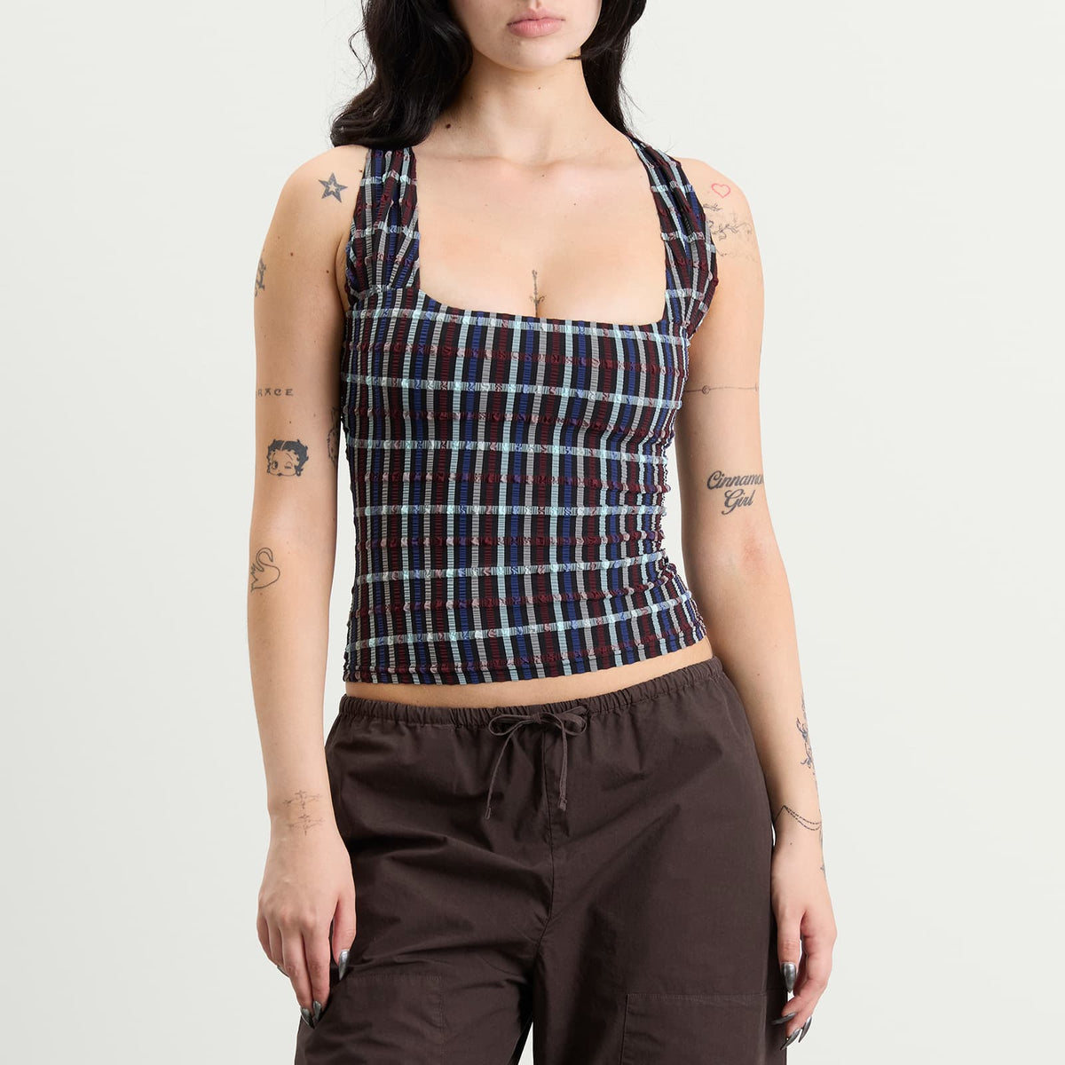 Peachy Den Cindy Racer Back Top