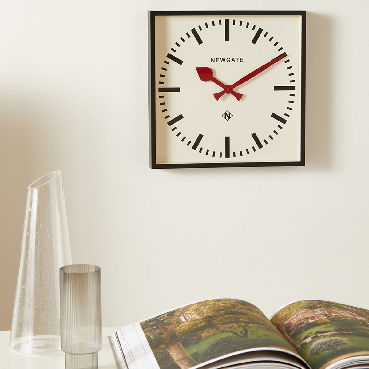 Newgate Clocks Number Five Railway Wall Clock