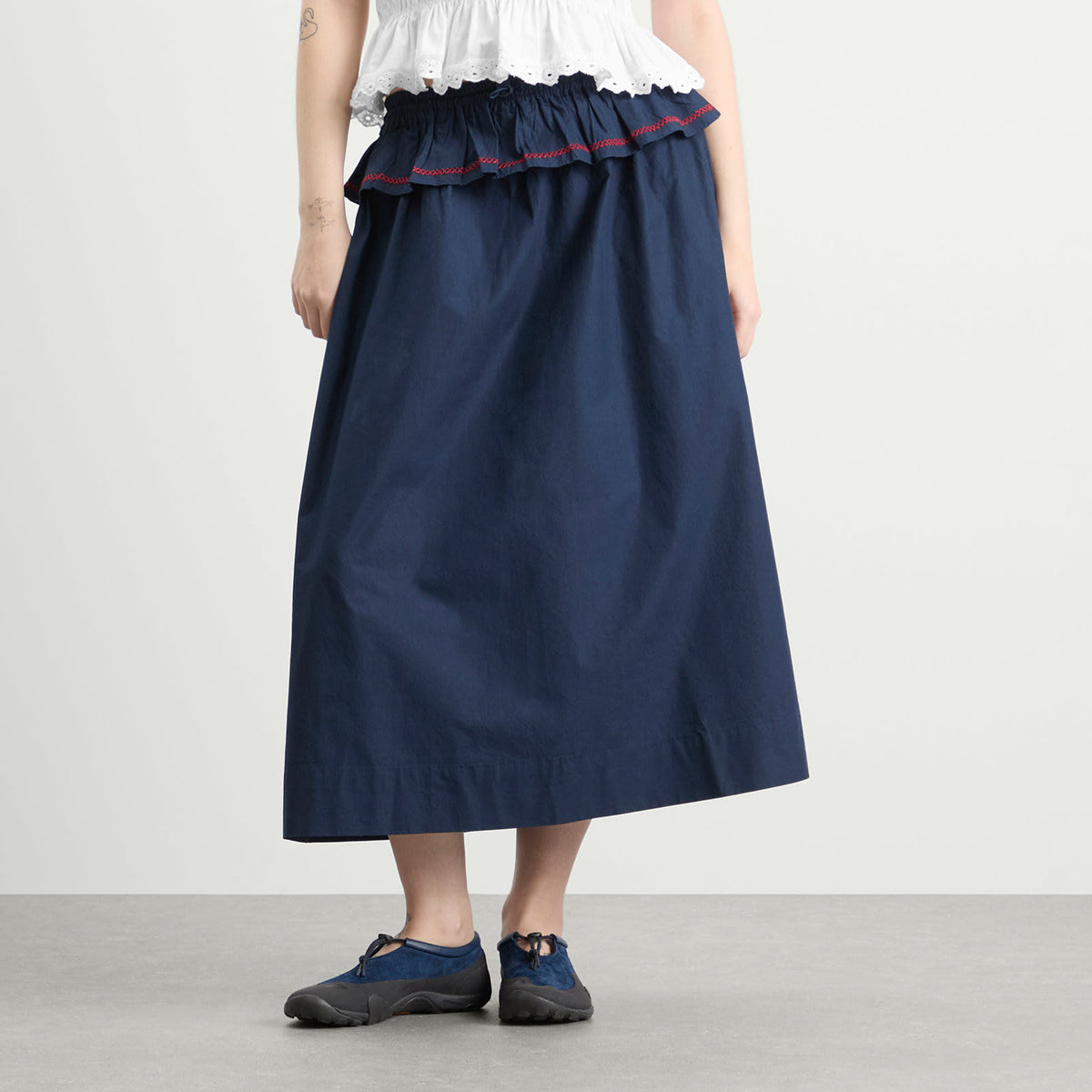 Damson Madder Sigrid Midi Skirt
