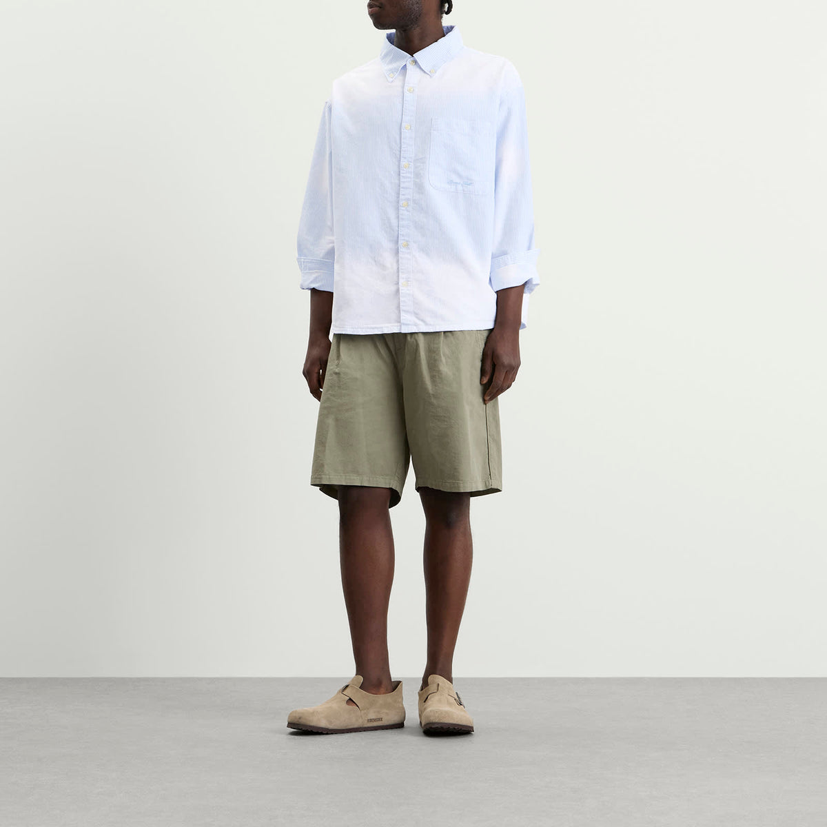 Bram's Fruit Distressed Oxford Shirt