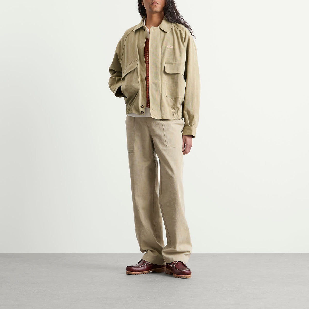 Drôle de Monsieur Cotton Raglan Jacket