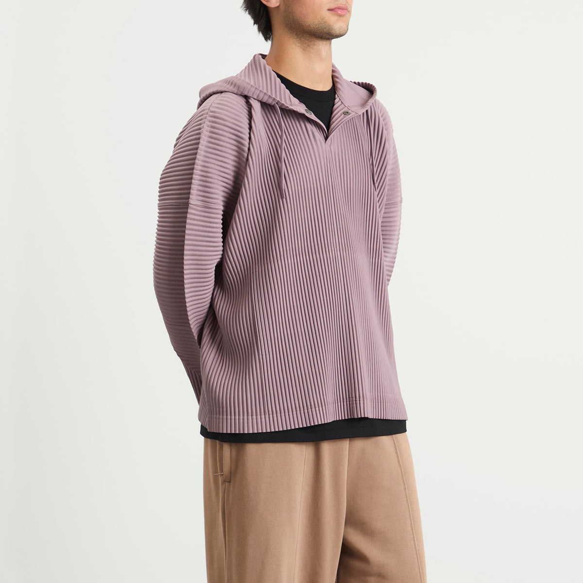 Homme Plissé Popover Hoody